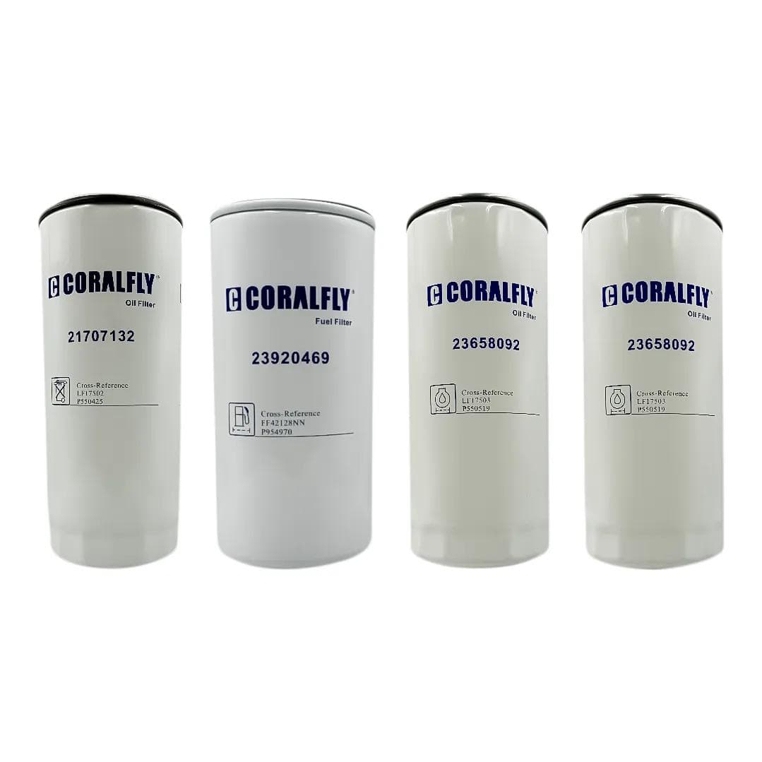 VOLVO VNL ENGINE FILTER KIT D13 - 21707132, 2x23658092, 2390469 - Image 1